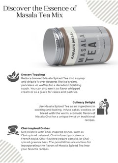 Awafi Mill Masala Spiced Tea | Aromatic Blend with Cinnamon Cardamom Cloves and Ginger  - Image 2