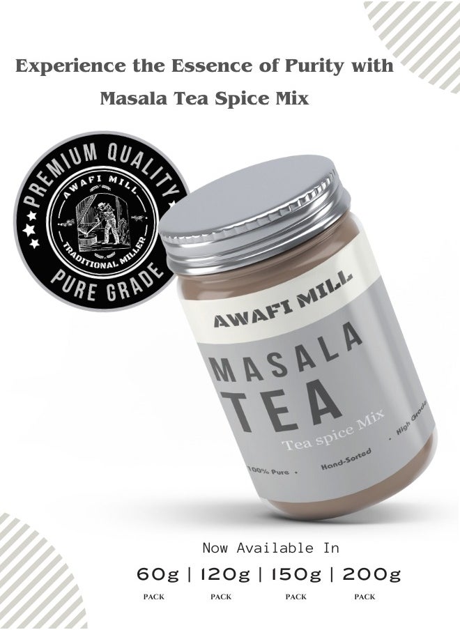 Awafi Mill Masala Spiced Tea | Aromatic Blend with Cinnamon Cardamom Cloves and Ginger  - Image 4