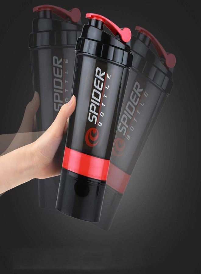 TRUE INDIAN 2024 New Shaker Bottle Special Combo Pack Buy 1 get 1 Free Sport Gym Shaker and Sipper Bottle/Protein Shaker/Gym and Water Bottle Pack of 2 Combo(1 Gym Shaker + 1 Sipper) - Image 2