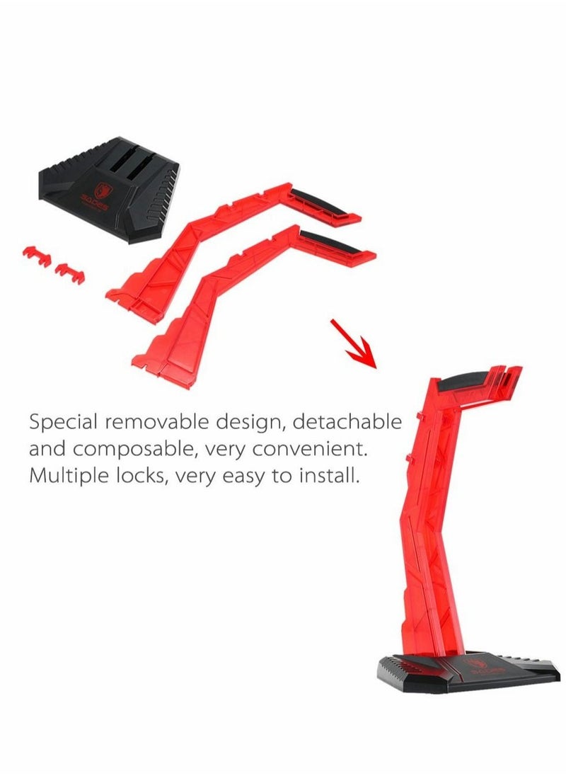 Excefore - Gaming Headset Holder, Professional Headphone Stand, Gifts for Gamers, Gaming Accessories for Sony/AKG/Senn/Logitech/Kotion/Other Headphones - Image 1