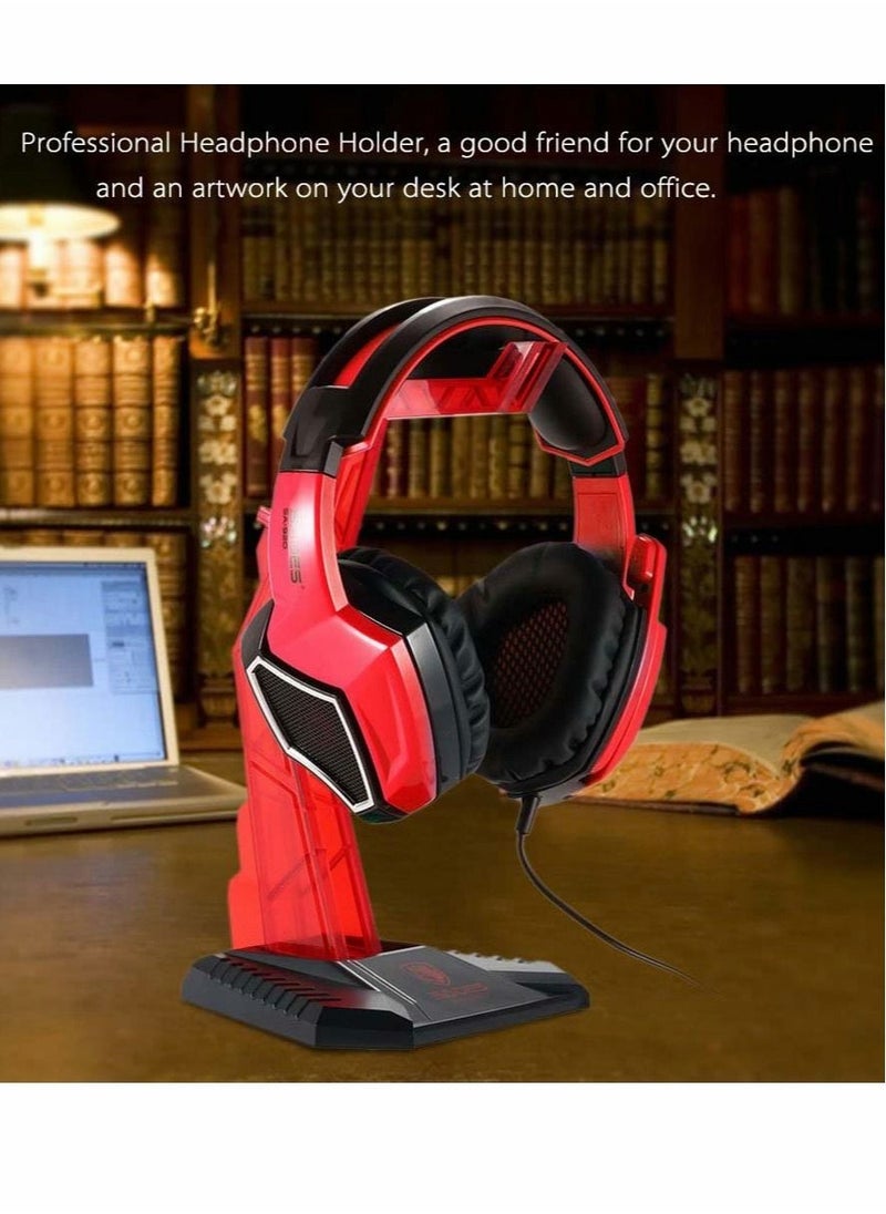 Excefore - Gaming Headset Holder, Professional Headphone Stand, Gifts for Gamers, Gaming Accessories for Sony/AKG/Senn/Logitech/Kotion/Other Headphones - Image 1