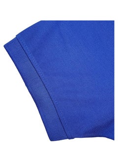 كول تيكس تي شيرت بولو من Cooltex للجنسين من القطن والبوليستر باللون الأزرق الملكي، خامة باردة وجافة، وأكمام قصيرة ناعمة ومريحة  - Image 3