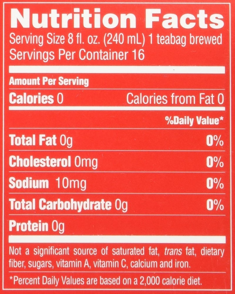 Dynasty' Dynasty 100% Natural Chinese Restaurant Tea Net Weight 1.13 oz. (32g) pack of 16 teabags - Image 3