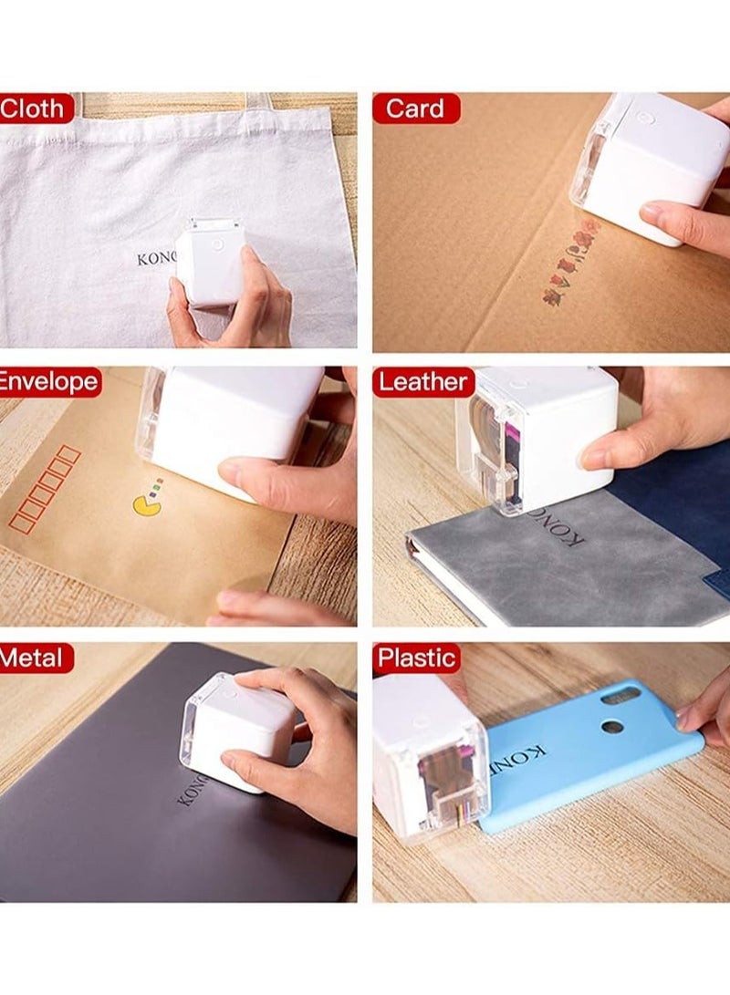 ارواق طابعة محمولة باليد باللون الأبيض - Image 2