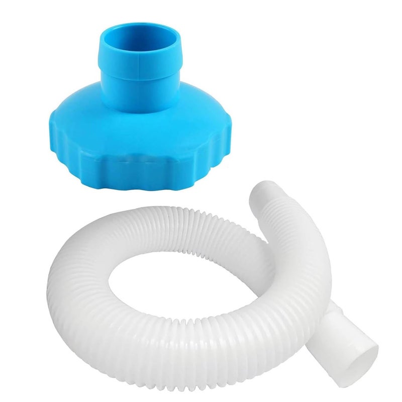 BuiBettFu 25016 Above Ground Pool Skimmer Hose and Adapter B Replacement Part Set Compatible with Intex Above Ground Pool Skimmer - Image 2