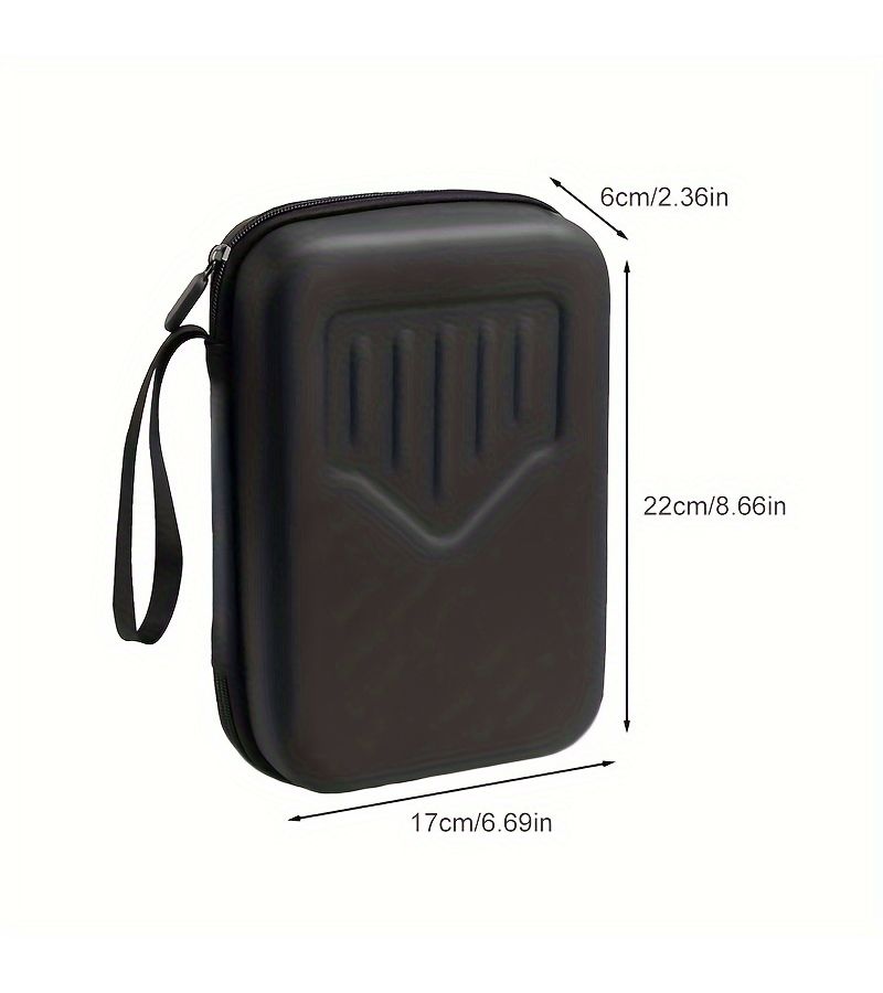 Square Thumb Piano Storage Bag 17 21 Keys Kalimba EVA Portable Strong Protective - Image 2
