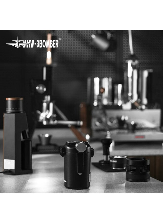 Mhw-3bomber Coffee Bean Storage Canister, Moisture Monitoring Double-layer Storage Container, With Stainless Steel Measuring Spoon - Image 2