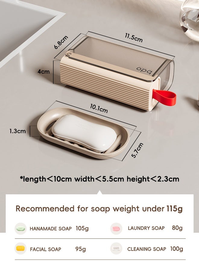 bdo Travel Soap Case, 100% Leakproof Soap Box with Lid, Bar Soap Holder for Traveling, Portable Soap Container for Gym, School, Camping - Image 3