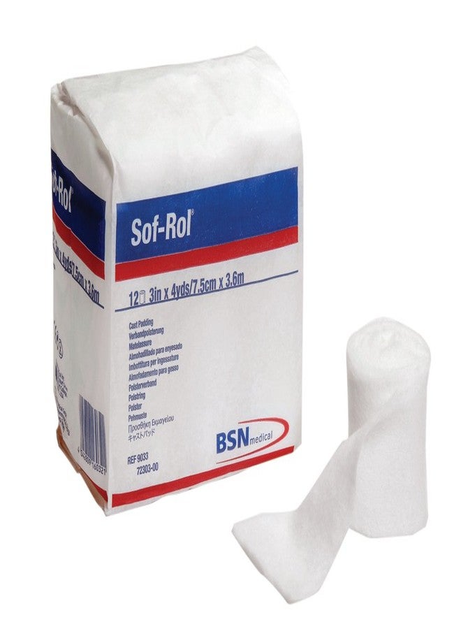 BSN Sof-Rol Synthetic Cast Padding, 3 inch x 4 Yards, 12/PK