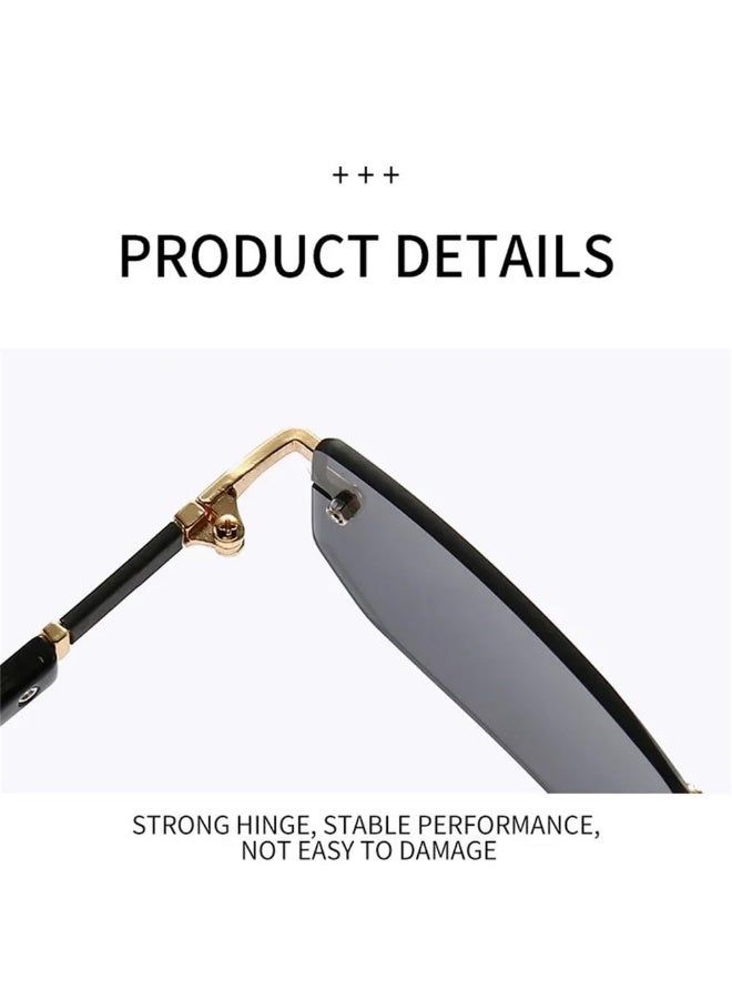 Men's and women's retro sports fashion anti-ultraviolet sunglasses goggles sunglasses - Image 5