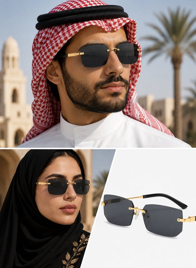 Polarized Sunglasses UV400 Outdoor Driving Luxury Fashion Retro Sun Glasses For Men Women - Image 1