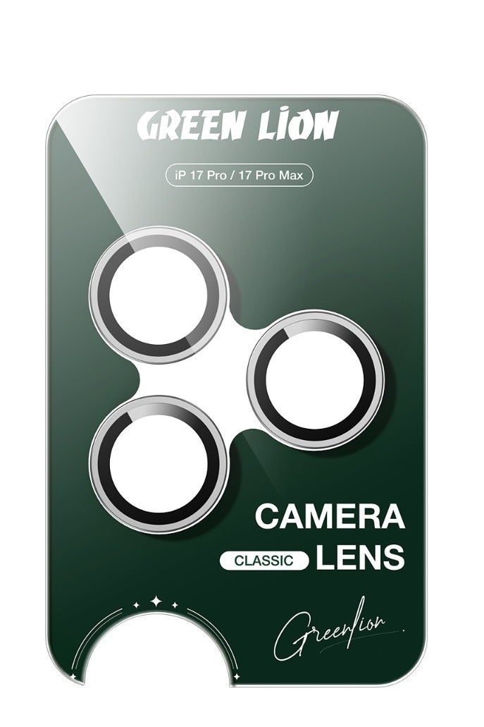 GREEN LION iPhone 17 Pro / Pro max Classic Camera Lens / Shockproof lens / Clear & Shining view / Better Photoshoot Quality/ Anti Fingerprint/ Easy installation lens - Orange Titanium - Image 4