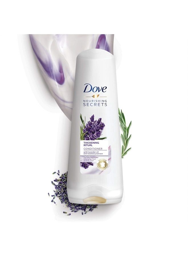 Dove Nourishing Secrets Conditioner Thickening Secrets 12 oz - Image 4