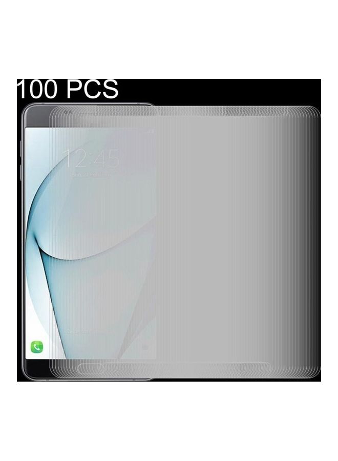 NIBEMINENT 100-Piece 9H 2.5D Screen Protector Tempered Glass For Samsung Galaxy A9 Pro (2016) Clear - Image 1