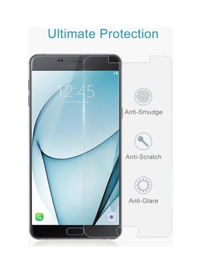 NIBEMINENT 100-Piece 9H 2.5D Screen Protector Tempered Glass For Samsung Galaxy A9 Pro (2016) Clear - Image 5