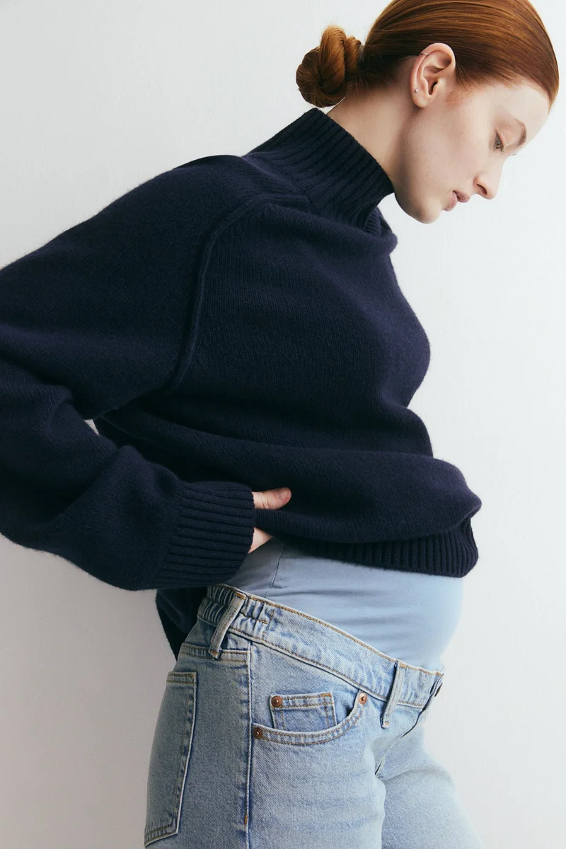 H&M MAMA Straight jeans