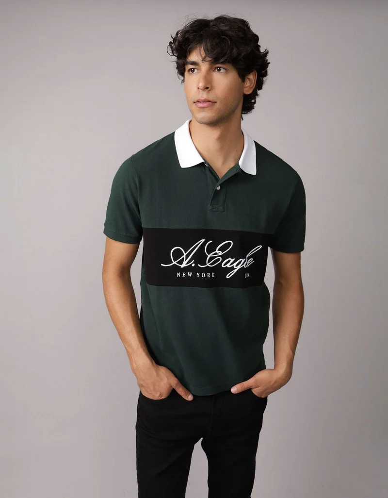 AE Graphic Polo Shirt