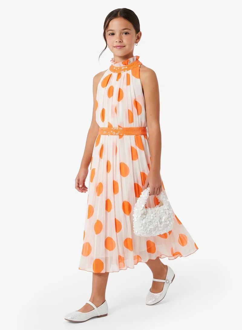 Little Golden Apple Little Polka Dots Dress
