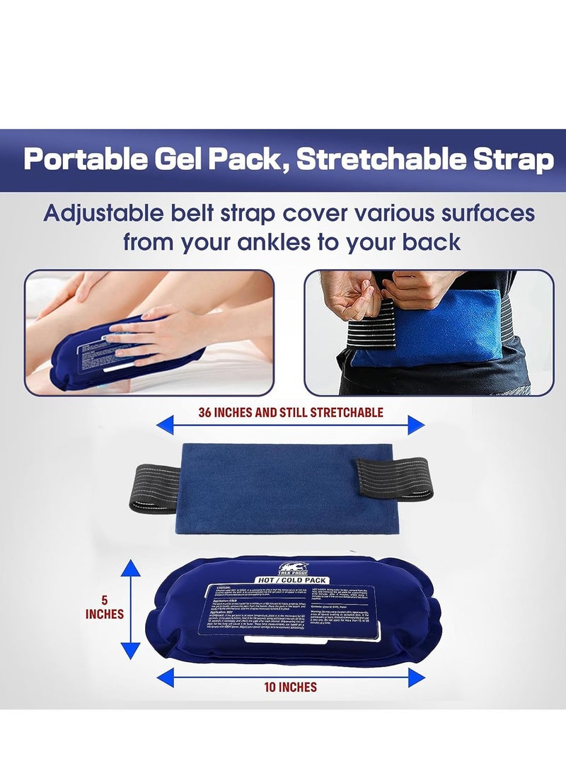 Hot and cold ice packs, gel wraps for injuries, joint pain, muscle soreness and body inflammation, two adjustable waist patches - pzsku/ZB538164112E89DE1964AZ/45/_/1718699228/1940413c-8f4c-4b6b-b414-5eb8aebcf08e