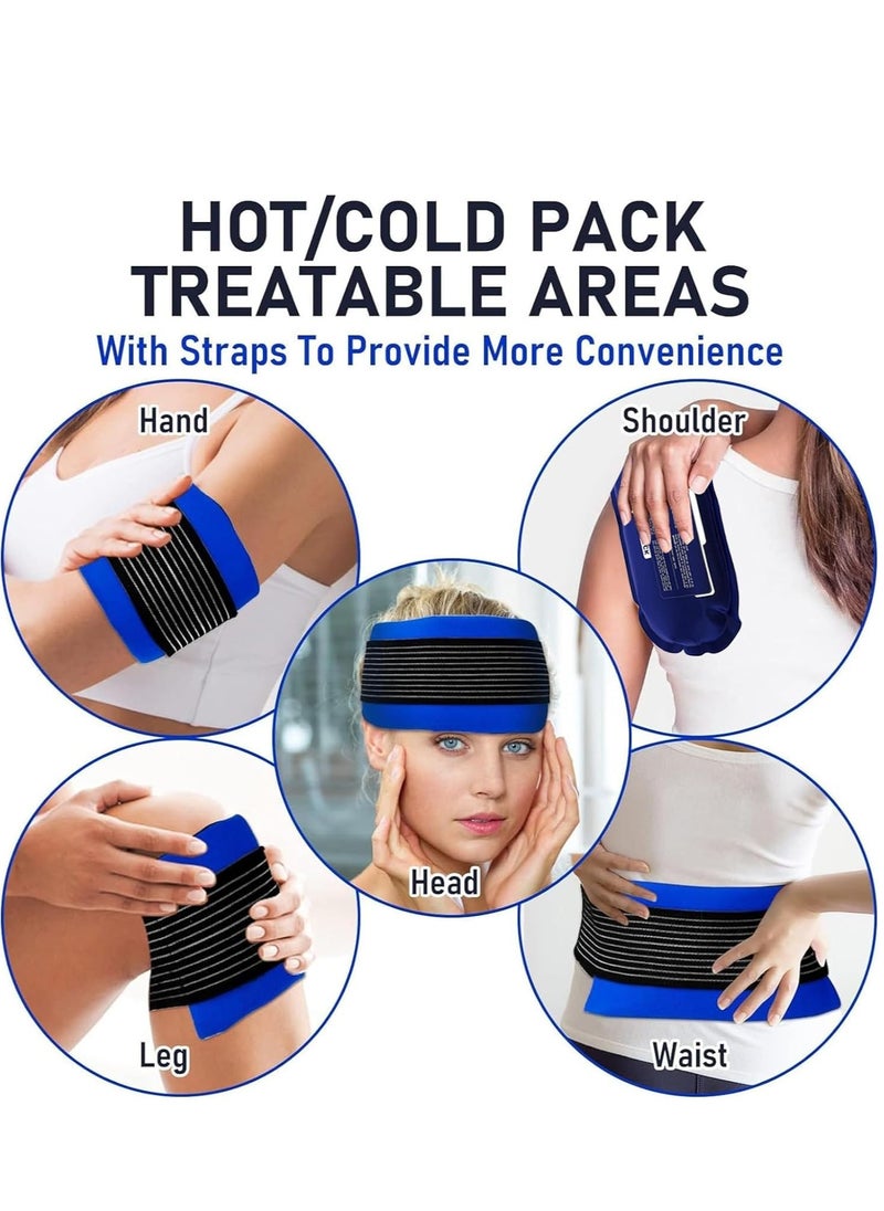 Hot and cold ice packs, gel wraps for injuries, joint pain, muscle soreness and body inflammation, two adjustable waist patches - pzsku/ZB538164112E89DE1964AZ/45/_/1718699231/e182b66e-ecea-42c2-9cf1-57ffa62b5dee