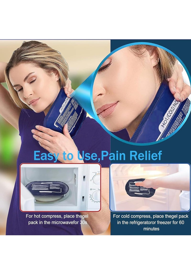 Hot and cold ice packs, gel wraps for injuries, joint pain, muscle soreness and body inflammation, two adjustable waist patches - pzsku/ZB538164112E89DE1964AZ/45/_/1718699233/03f5b681-8755-4ed2-8e5f-98a49bc1ba06