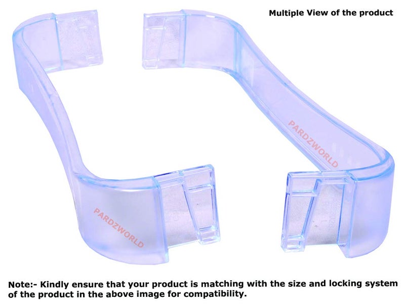 PARDZWORLD Bottle Shelf Suitable for Whirlpool Genius Model Refrigerators MaterialAcrylic Matl CodeA223028 Match Buy Color Transparent - Image 5