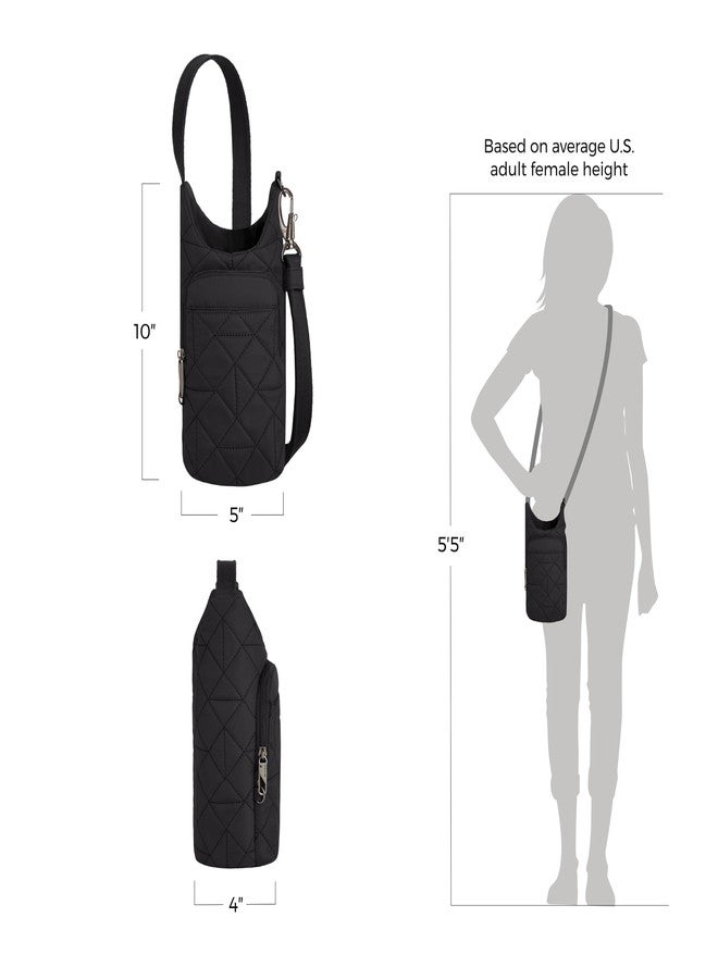 Travelon Anti-Theft Boho Insulated Water Bottle Tote - Image 4