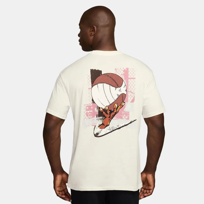 نايكي تيشيرت رجالي برسومات كرة السلة