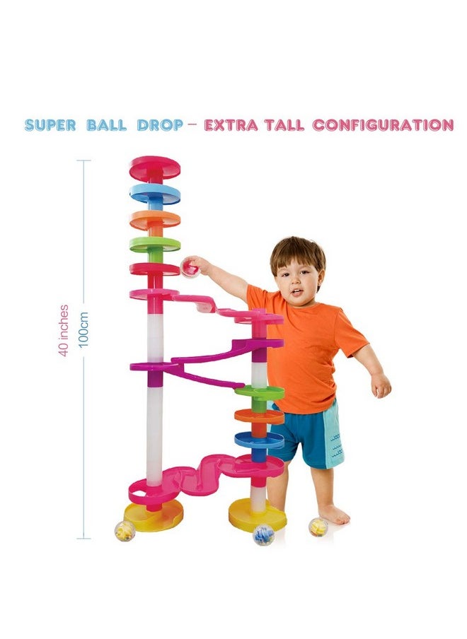 WEofferwhatYOUwant Weofferwantyouwant Super Ball Drop With Large Balls And Ramp Tracks. Marble Run Baby Learning Development Activity Toy, Birthday Gift, Educational Fun For Kids, For Ages 10 Months And Up  - Image 4