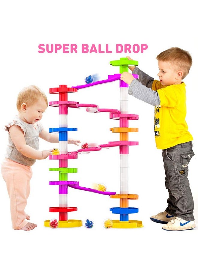 WEofferwhatYOUwant Weofferwantyouwant Super Ball Drop With Large Balls And Ramp Tracks. Marble Run Baby Learning Development Activity Toy, Birthday Gift, Educational Fun For Kids, For Ages 10 Months And Up  - Image 2