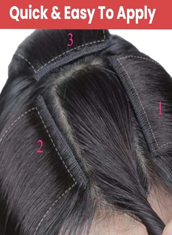 ETSAP Hair Extension Clips For Women & Men (15 Pcs) - Hair Patch Clip - Hair Attached Snap Wig Clips (Black) (3.4 cm) - Image 5