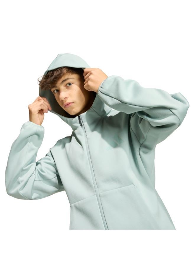 adidas Z.N.E. Full-Zip Hooded Track Jacket - Image 1