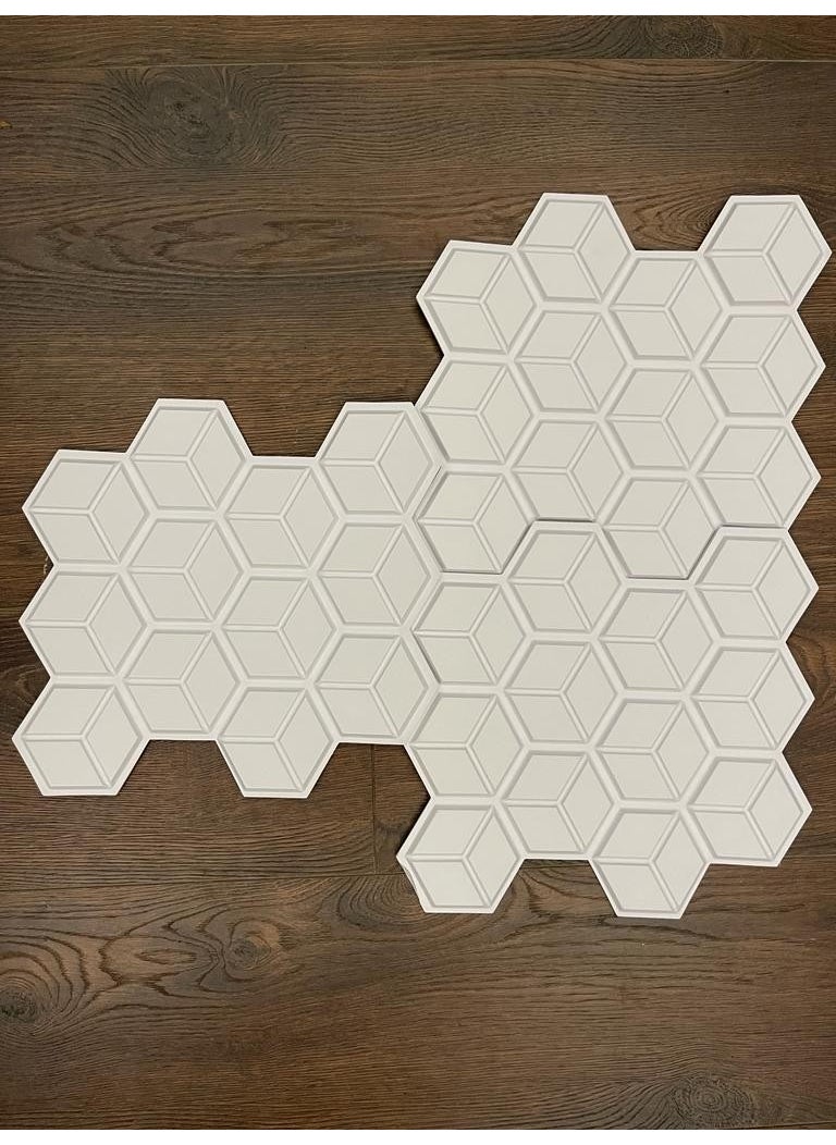 Technosmart 30X30CM 3D Self Adhesive Wallpaper Covering Waterproof Decoration Kitchen Bathroom  - Image 5