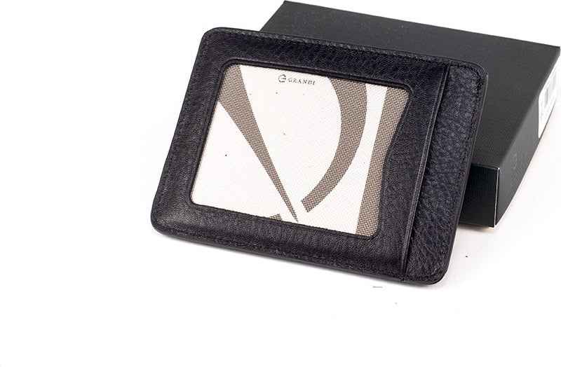 Grande 1414 Leather Men's Wallet & Card Holder and Belt Set  - Image 5