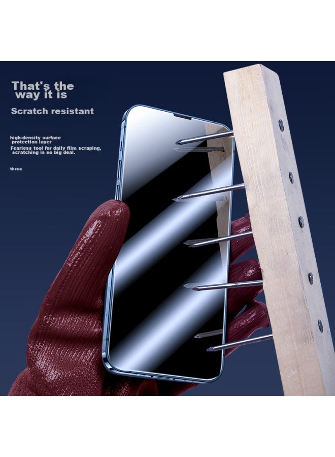 ISKA Yisika Tempered Glass Screen Protector For Iphone 16e, Compatible With Iphone 14/13/13pro, Hd Clear Glass Protection , No White Edge, Strong Anti-fingerprint Front Film Jm50 - Image 2