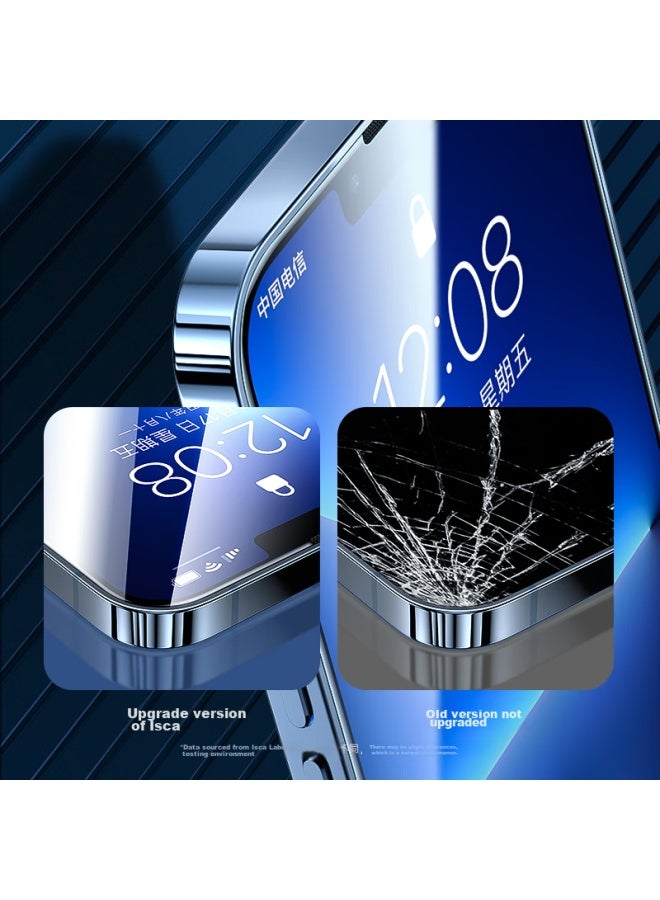 ISKA Yisika Tempered Glass Screen Protector For Iphone 16e, Compatible With Iphone 14/13/13pro, Hd Clear Glass Protection , No White Edge, Strong Anti-fingerprint Front Film Jm50 - Image 4