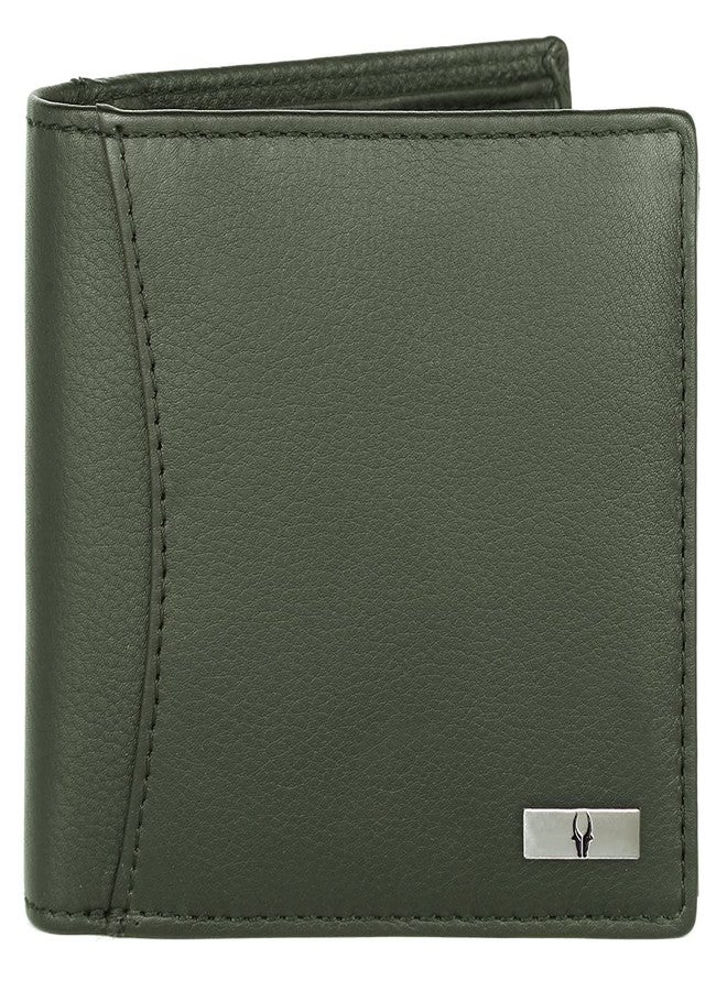 WildHorn Gift Hamper for Men I Leather Wallet, Keychain & Pen Combo Gift Set I Gift for Friend, Boyfriend,Husband,Father, Son etc (Green M) - Image 3