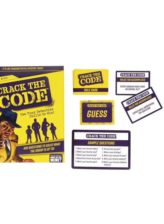 WHAT DO YOU MEME? Crack The Code Â A Social Deduction Kids Mystery Game Family - Image 3