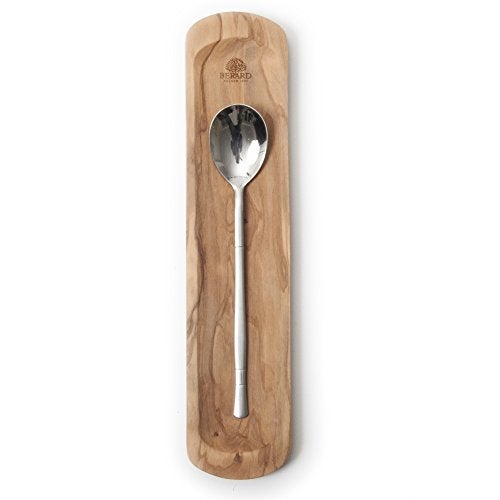 Berard Olive Wood Handcrafted Spoon Rest - Image 3