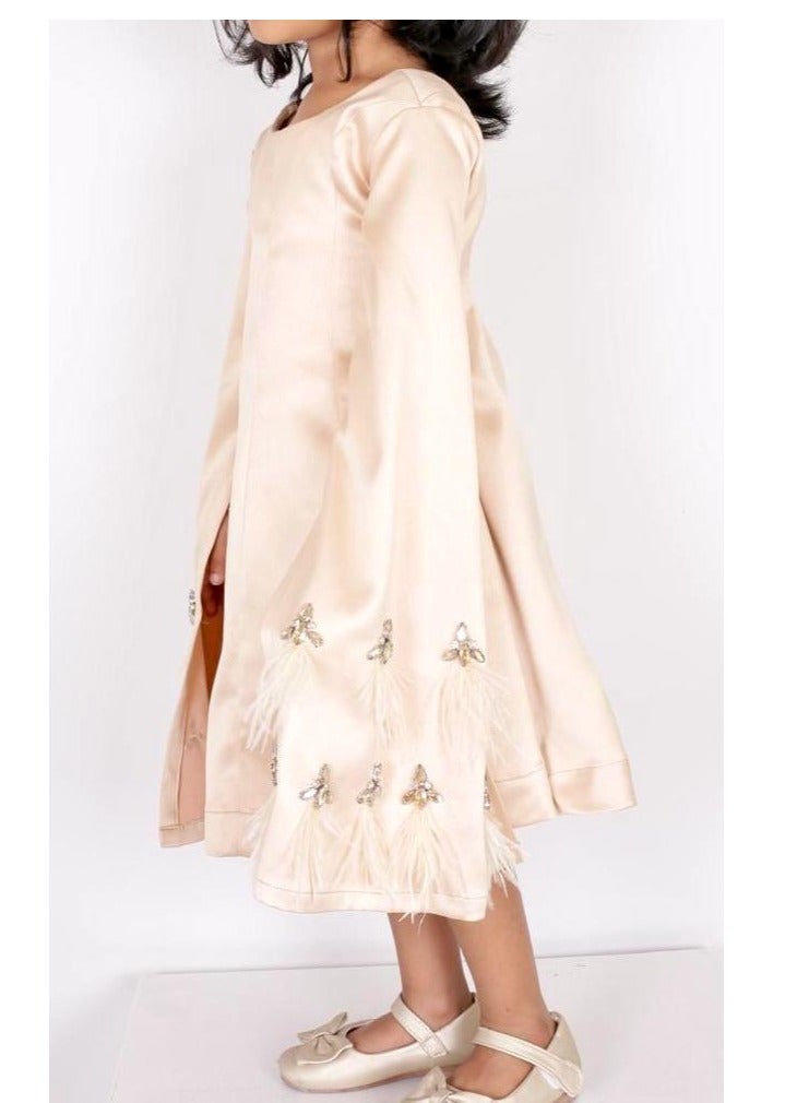 GULF BOUTIQUE feather touch girls party wear - Image 3
