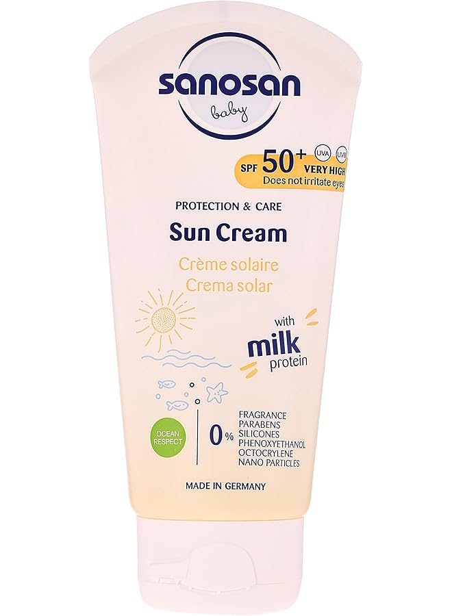 sanosan Baby Spf50 Plus Sun Cream 75 Ml - Image 1