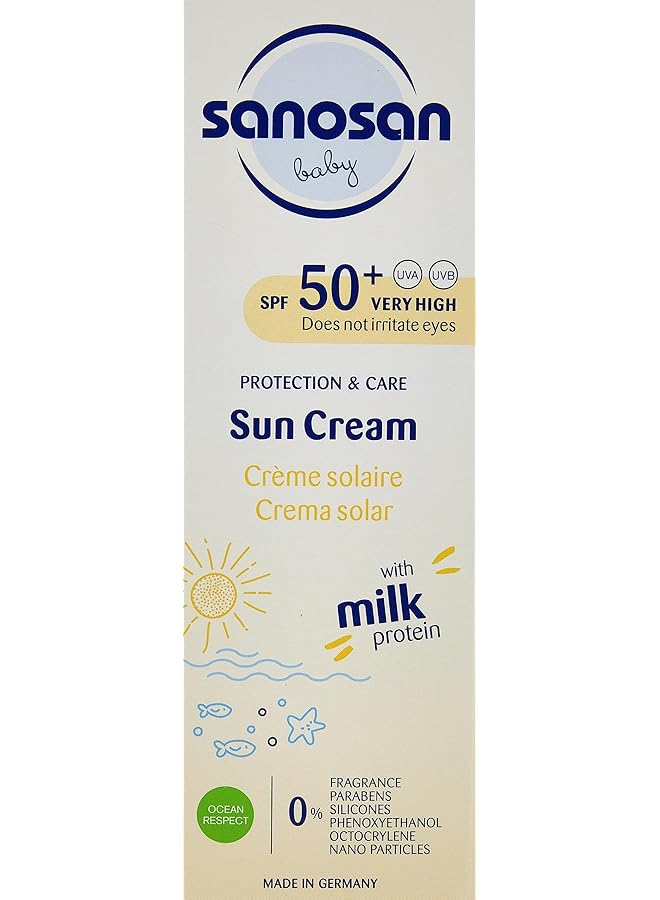 sanosan Baby Spf50 Plus Sun Cream 75 Ml - Image 2