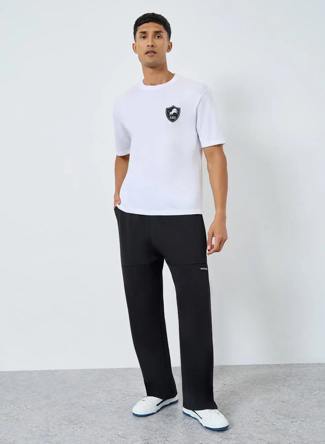 Styli Oversized Graphic Print Jersey T-Shirt