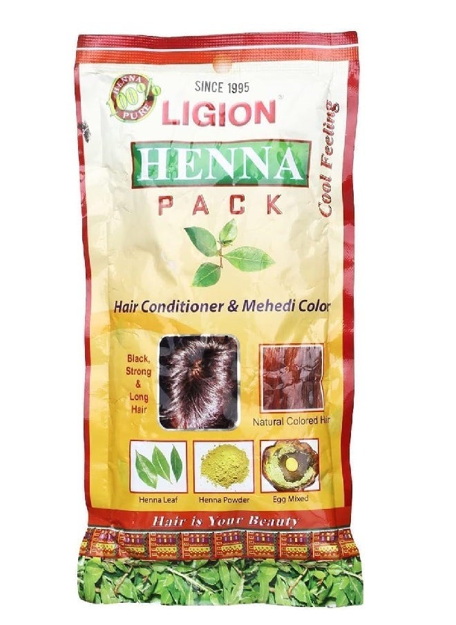 LIGION - Indian henna legion, brown color, 100 grams - Image 1