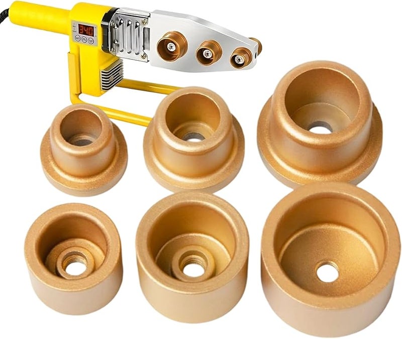 آلة لحام أنابيب PPR الثقيلة غير اللاصقة رأس مع 3 أطراف معدنية - Image 1