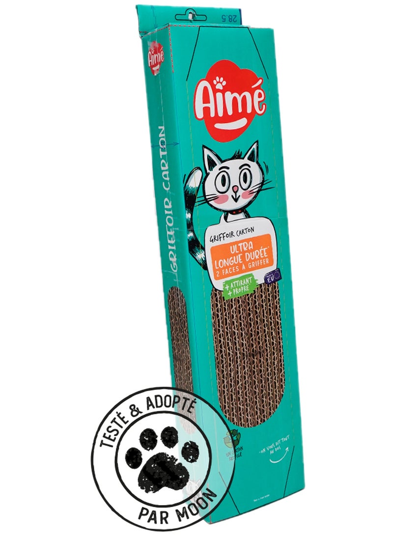 Aime Recycled Cardboard Cat Scratching Board - Image 1