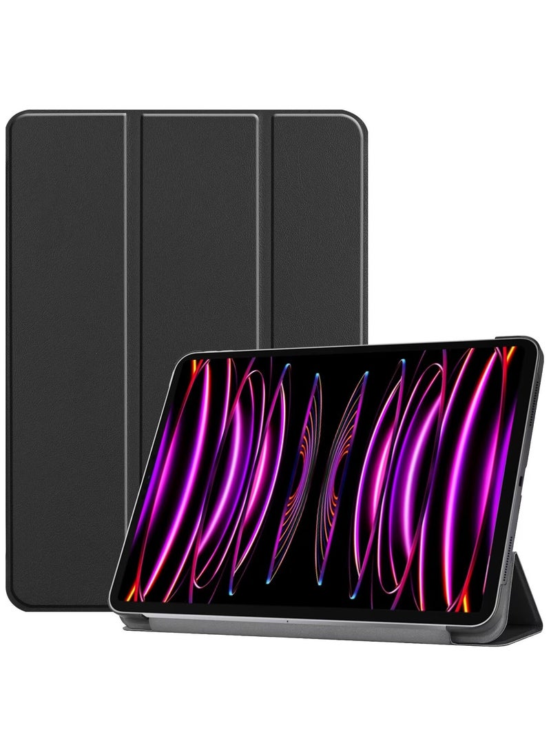 Case Cover for iPad Pro 11 inch (2024 5th M4 / 2025 6th M5), Auto Wake/Sleep, Comfortable Skin Touch, Slim Trifold Stand Protective Cover - Image 1