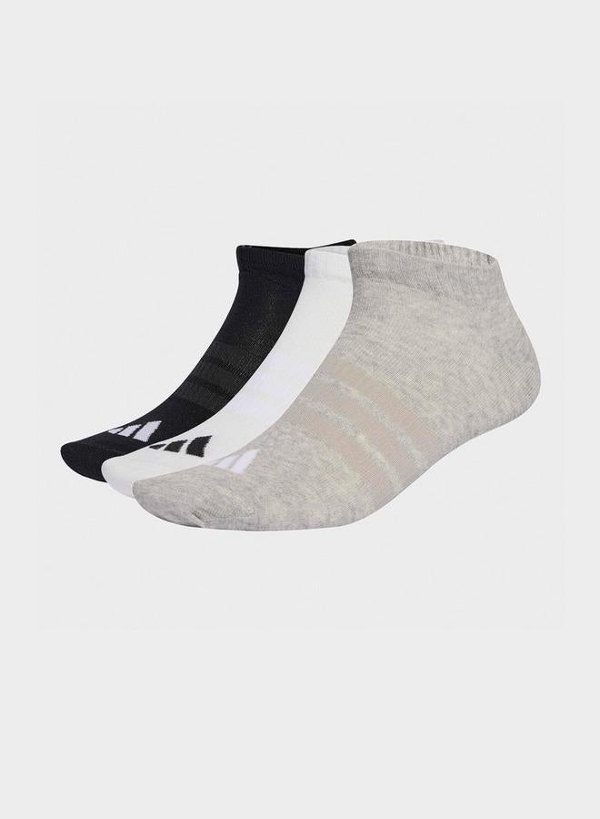 Adidas Men Low Cut Socks No Show - Set Of 3 - Image 1