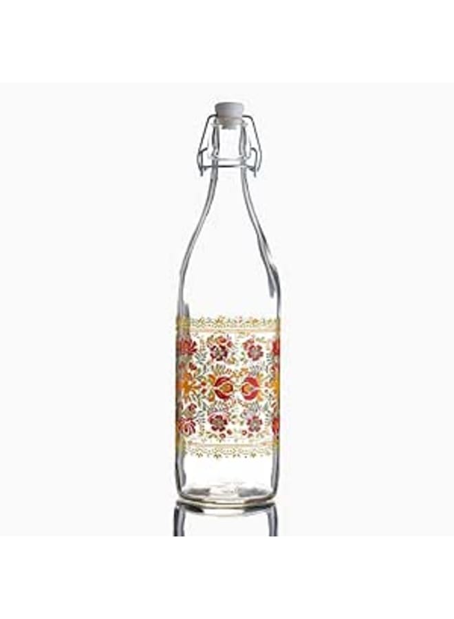 Zinnia Lisbon Glass Water Bottle