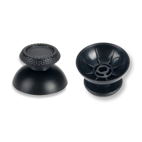 GAMENOPHOBIA Replacement Analog 3D Joystick Caps for Sony PS4 Controller | Thumbstick Grip Covers | Black (2PCS) - Image 4